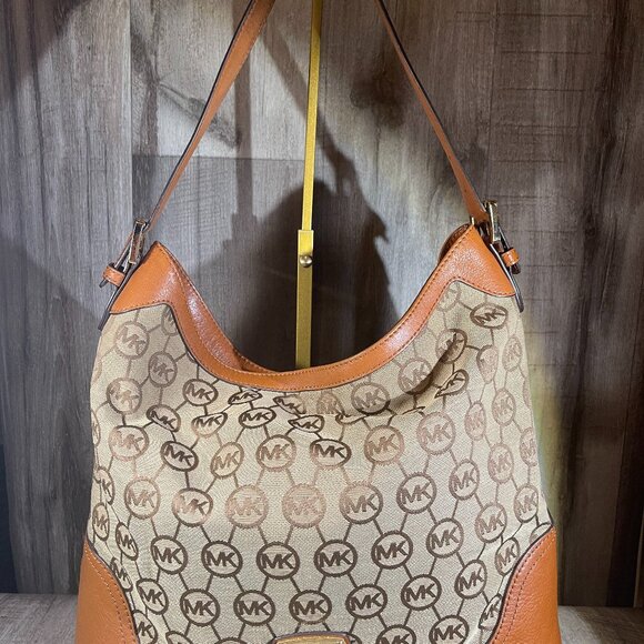 Michael Michael Kors Slouch Canvas Hobo Bag - Picture 2 of 8